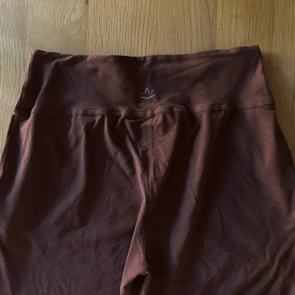 Beyond Yoga Spacedye Laid Back Wide Leg Pant Large Regular Chocolate Brown - Picture 5 of 8